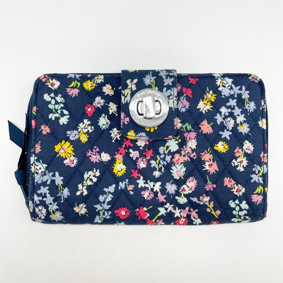 Vera Bradley Handbags - Vera Bradley Scattered Wildflowers Wallet‎ Quilted Y2K Cottagecore Coquette Boho